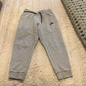 Nike Kids Light Gray Tech Sweatpants